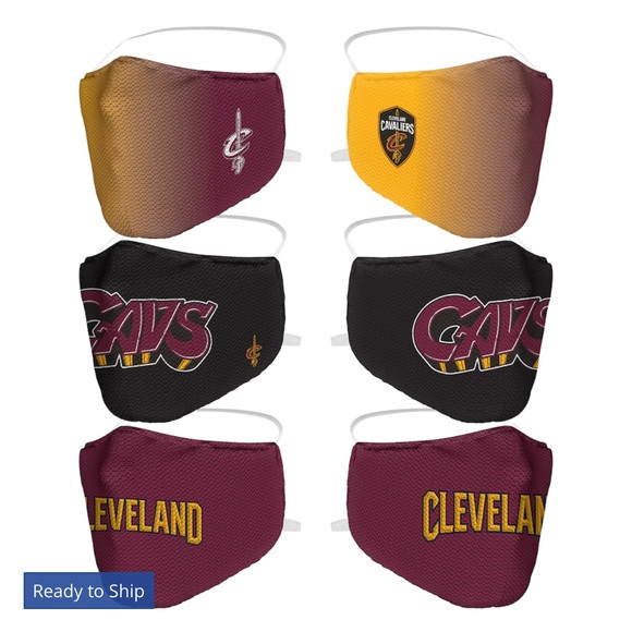 3 pack Cavaliers Facemask - Picture 1 of 2